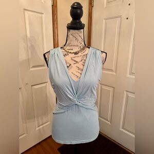 White House Black Market Twist Front Blouse